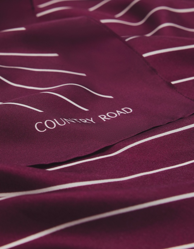 Country Road - Silk Stripe Scarf