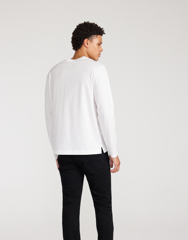 Calibre - Long Sleeve Jersey Crew White