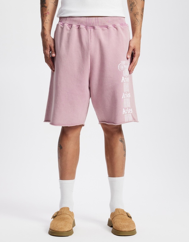 Aries - Aged Ancient Column Sweatshorts