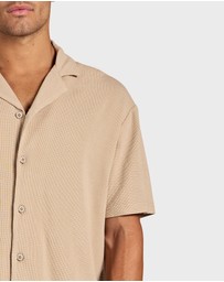 Academy Brand - Carlos Cotton Waffle SS Shirt