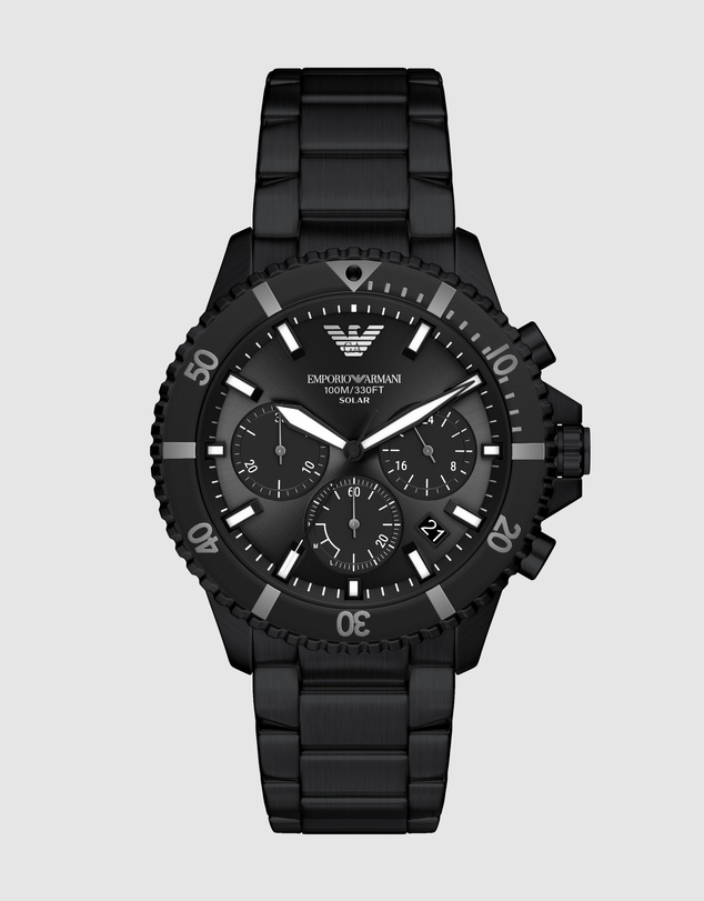 Emporio Armani - Black Chronograph Watch