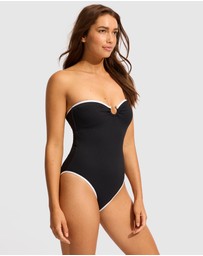 Seafolly - Ring Front Bandeau One Piece