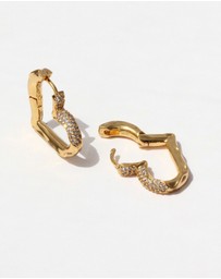 Jackie Mack - Kissable Heart Hoops