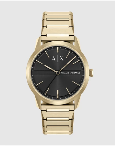 Armani Exchange - Gold Tone Analogue Watch