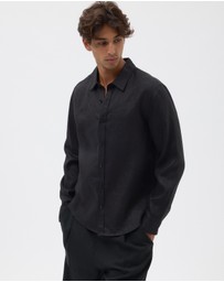 AERE - Euro Resort Linen LS Shirt