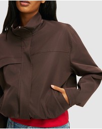 Cotton On - Arlo Funnel Neck Jacket