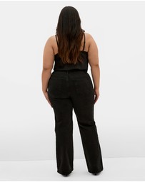 City Chic - Harley Fit Ivy Straight Leg Regular Jean