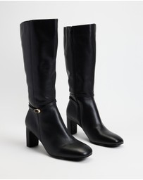 Atmos&Here - Maple Knee High Leather Boots