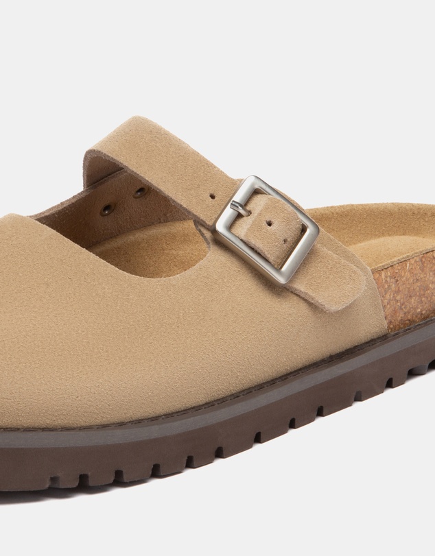EVERAU - Australian Shepherd Ugg Brikon Cow Suede Upper Loafer Oxfords Flats