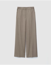 & Other Stories - Wool Press-Crease Trousers