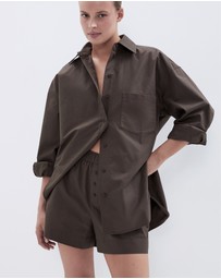 UNISON - Oversized Oxford Shirt