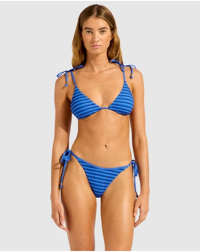 Seafolly - Mesh Effect Triangle Bikini Top