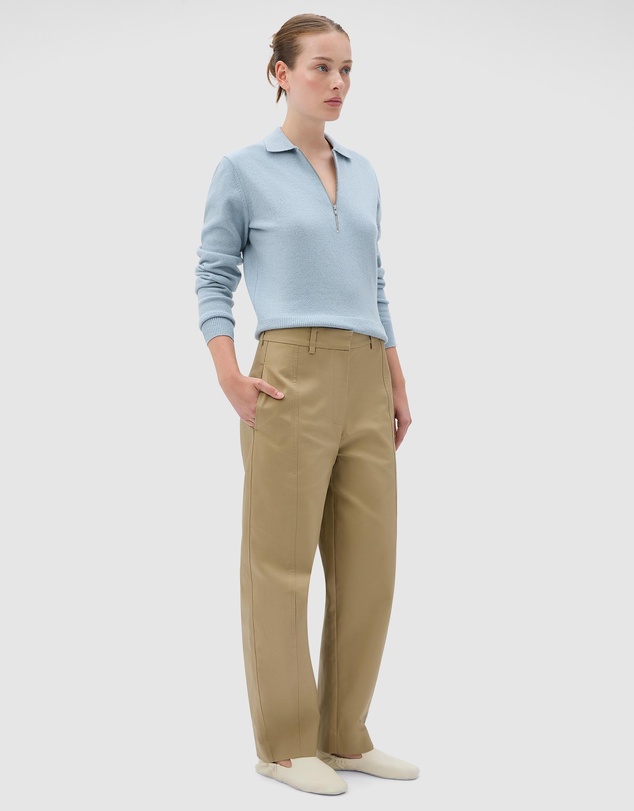 Oroton - Tailored Curved Leg Pants