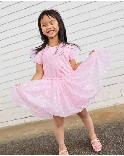 Rock Your Kid - Disney Princess Sparkle Dress - ICONIC EXCLUSIVE