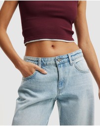 Cotton On - Low Rise Straight Jeans