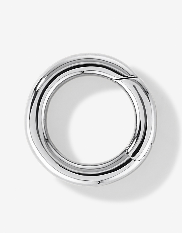 Michael Hill - Polished Circle Pendant Connector in Sterling Silver