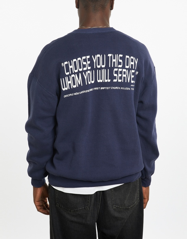 Vintage by The Real Deal - Pre Loved - Vintage 1992 Disciple Now 'Terminator Parody' Sweatshirt