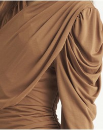 Zerafima - Jersey Gathered Dress