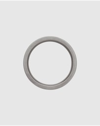 Najo - Aviator Ring Men's Carbon Fibre & Steel Ring