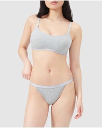 adidas Sportswear - 3 Pack Active Essentials Cotton String Bikini Brief