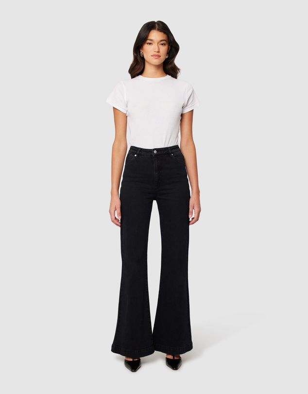Rolla's - Eastcoast Flare Jean - Black