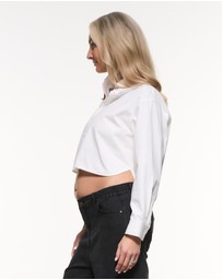 Soon Maternity - Loren Cropped Shirt