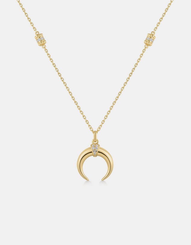 Ania Haie - Ania Haie Gold Reversible Horn Necklace