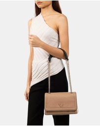 GUESS - Noelle Convertible Crossbody Flap Bag