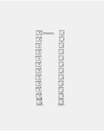 Mestige - Faye Earrings - Silver Plated