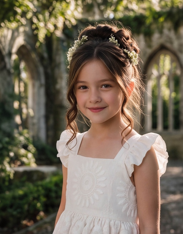 Bebe by Minihaha - Tiered Broidery Dress - Kids