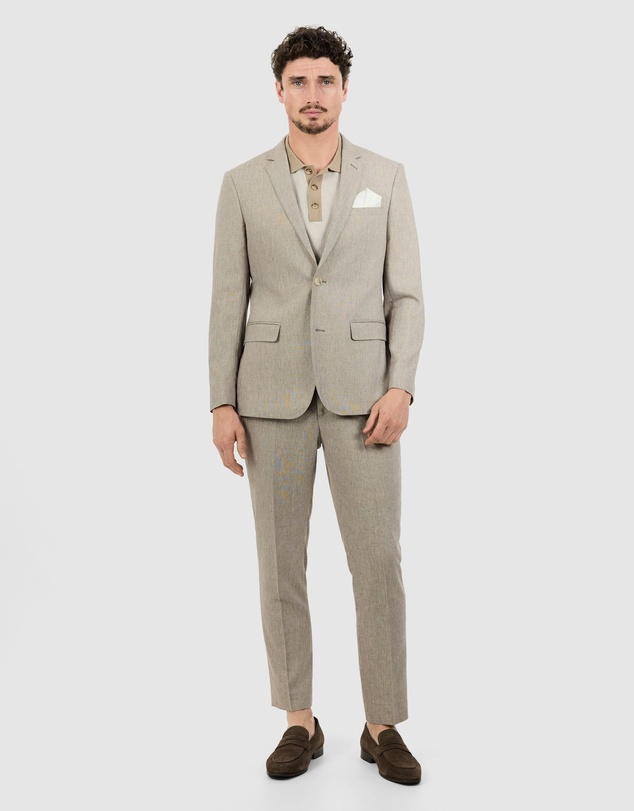 Tarocash - Cove Stretch Linen Blazer
