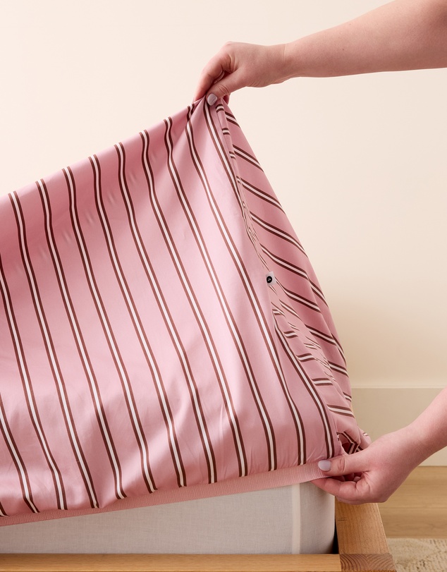 Sheet Society - Eden Cotton Print Fitted Sheet Set