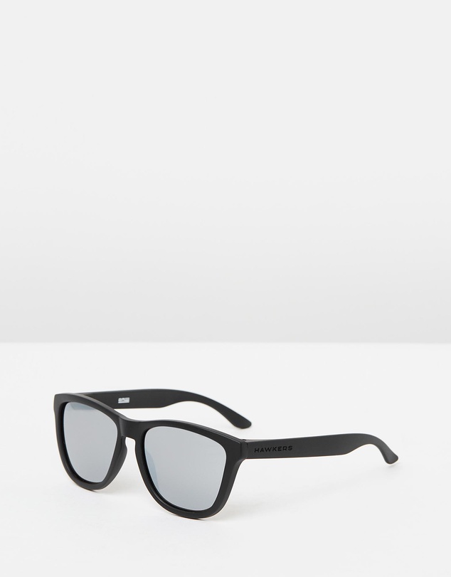Hawkers Co - HAWKERS - Carbon Black Silver ONE Sunglasses for Men and Women UV400