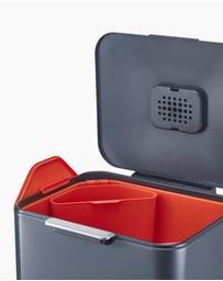 Joseph Joseph - Totem Max 60L Waste Separation & Recycling Unit (Graphite)