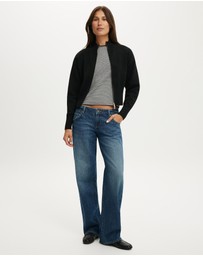 Cotton On - Lotus Cinched Zip Knit