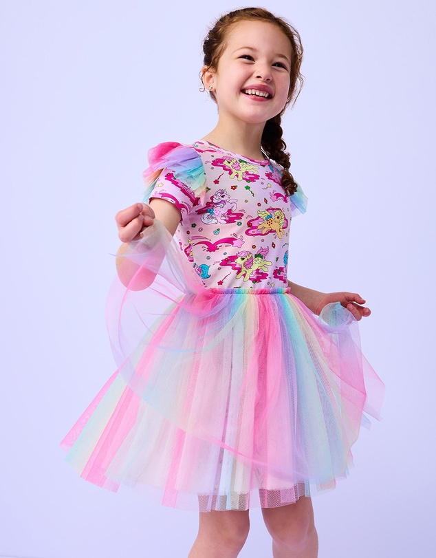 Rock Your Kid - My Little Pony Tulle Dress - ICONIC EXCLUSIVE - Kids-Teens
