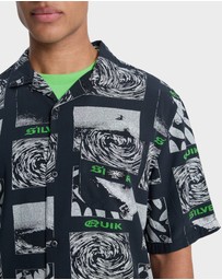 Quiksilver - Mens Mercury Tubes Short Sleeve Shirt