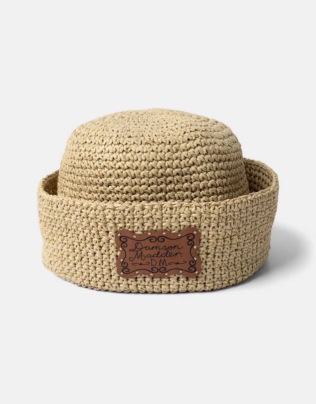 Damson Madder - Raffia Sailor Hat