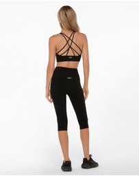 Lorna Jane - Lotus No Chafe 3/4 Leggings