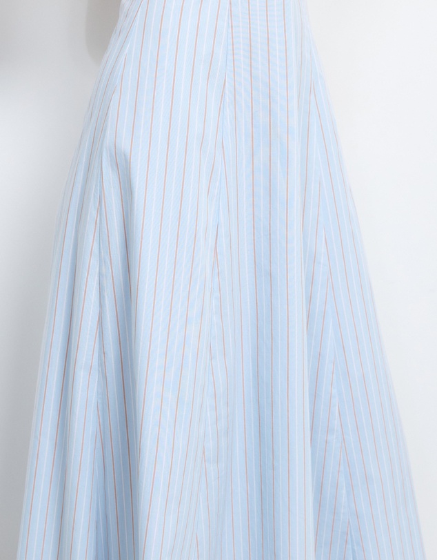 AERE - Shiloh Stripe Halter Maxi Dress