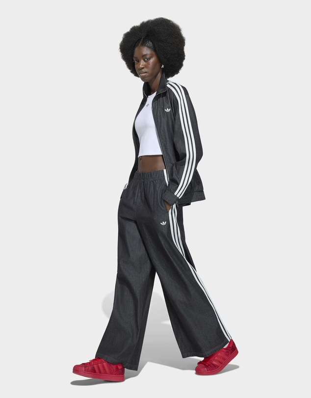 adidas Originals - ADIDAS ORIGINALS SUMMER GLOW LIGHT DENIM FIREBIRD TRACK TOP Womens