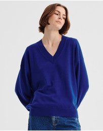 Morrison - Payton V-Neck Merino Knit Pullover