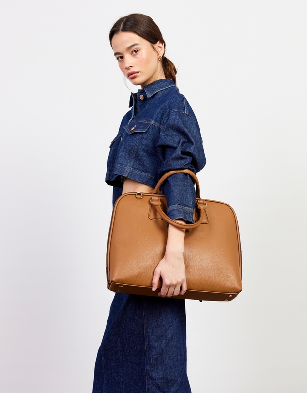 SABEN - Parker Briefcase Toffee
