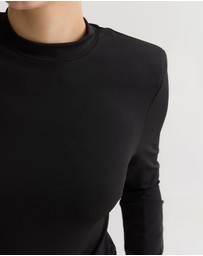 Oxford - Allison Long Sleeve Knit Top
