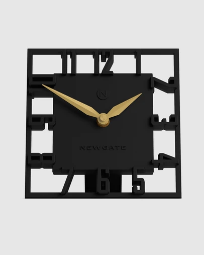 Newgate - Newgate Highline Mantel Clock-Black