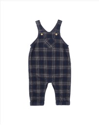 Bebe by Minihaha - Jake Check Cord Overalls - Babies