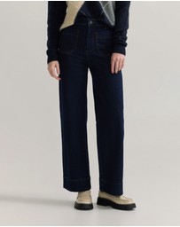 Oxford - Alexa Stretch Patch Pocket Jeans
