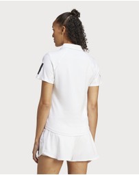 adidas Performance - Club Tennis Climacool 3-Stripes Polo Shirt Womens