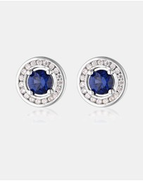 Georgini - Milestone Sapphire Halo Earrings