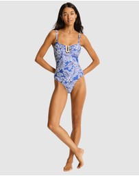 Sea Level Australia - Palmera U Bar Bandeau One Piece